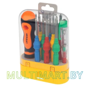 Набор отверток Rexant 12-4777 (10 предметов)